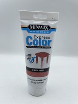 Minwax Express Color Wiping Stain and Finish Crimson 6 oz Discontinued B... - £25.64 GBP