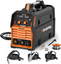 4 in 1 Gas Mig/Gasless Flux Core Mig/Lift Tig/Stick Welder Multiprocess Welder,1 - £210.68 GBP