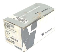 BOX OF 10 NEW DANIEL WOODHEAD 50W54 REPLACEMENT CLOSURE CAPS FORM 4, YELLOW - $105.00