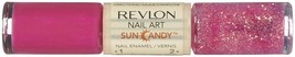 Revlon Nail Art Sun Candy Nail Enamel, 410 Shimmering Sunset, 0.26 Fluid Ounce - £4.29 GBP