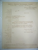 1961 Judaica Letter Rabbi Menachem M. Kasher NY re Rabbi E.J. Duschinsky... - £69.57 GBP