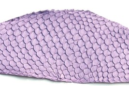 A lot of TWO authentic Tilapia Fish Skins Hide Leather Craft Supply Matt... - $10.40