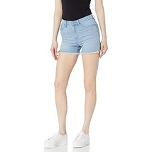 MSRP $50 Calvin Klein Jeans Hi Rise Short W/Side Split Blue Size 24 NWOT - $15.46