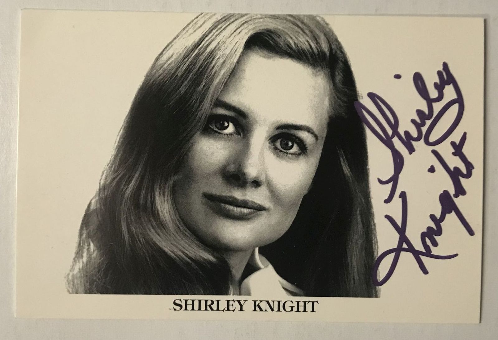 Shirley Knight Signed Autographed Glossy 4x6 Photo - $15.00