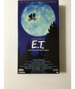 E.T.: The Extra-Terrestrial VHS 1982 Dee Wallace Peter Coyote Drew Barry... - $122.74 CAD