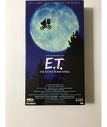 E.T.: The Extra-Terrestrial VHS 1982 Dee Wallace Peter Coyote Drew Barry... - £70.44 GBP