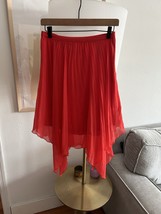 Abercrombie Vintage Red Chiffon Asymmetrical Whimsical Witchy Y2K 90’s  ... - €25,42 EUR