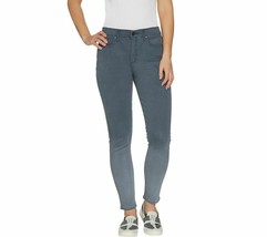 H by Halston Premier Denim Petite 12 Ankle Length Ombre Jeans Storm Blue... - £12.81 GBP