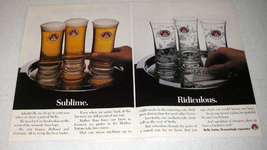 1986 Stella Artois Beer Ad - Sublime Ridiculous - £14.53 GBP
