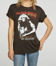 Chaser Janis Joplin Madison Square Tee Charcoal ( S ) - £59.13 GBP