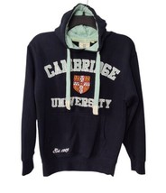 Cambridge University Official Merchandise Hoodie Size XS Navy Embroidered Crest - £24.96 GBP