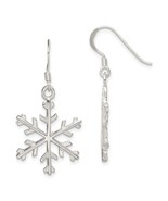 Sterling Silver Snowflake Dangle Earrings - €67,77 EUR