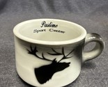 Vtg Coffee Mug Cup Jackson China Restaurant Ware Pastime Sports Center Elk - £11.97 GBP