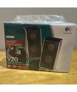 NEW Logitech V20 USB Laptop or Notebook Travel Speakers - $728.87 MXN