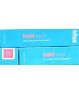 3 Bliss Bold Over High Gloss Long Wear Liquefied Lipstick In Read My Tulips - $399.63 MXN