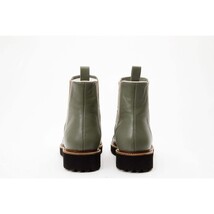 The Luisina Green Handwoven Leather Ankle Boot Final Sale! image 4