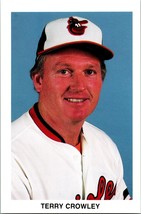 Terry Crowley 1980s Baltimore Orioles Team Issued UNP Chrome Postcard  - £2.18 GBP