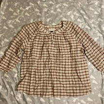 NWT Universal thread tan top in size small prairiecore cottagecore  - £10.81 GBP