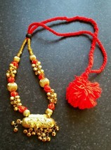 Traditional Punjabi Folk SARTAJ Taweet UNISEX Locket Pendant RED thread ... - £23.37 GBP