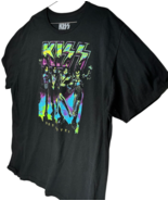 KISS - Destroyer T-shirt - Hard Rock Heavy Metal Band Mens Fluorescence ... - $16.15