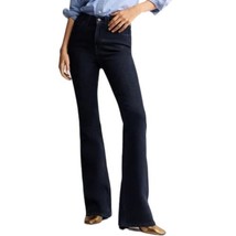 Boden Denim NWT $120 Women’s High Rise Dark Wash Super Flare Jeans Size ... - £51.24 GBP