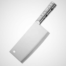 Stainless Steel Chinese Kitchen Chopping Meat Cleaver Slicing Butcher Knife - £15.49 GBP