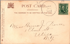 Vtg Postcard Illinois Chicago First National Bank  Raphael Tuck Undivided Back - £11.50 GBP