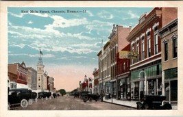 Chanute Kansas East Main Street Kress 5 and 10 cent Store Postcard A23 - £6.33 GBP