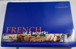 French In 3 Months CD Language Course 3-Disc Booklet very good - $19.80