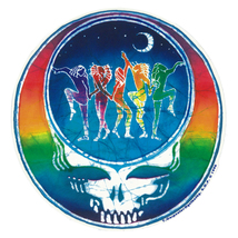 Grateful Dead SYF Dancers Batik Sticker Deadhead  Car Decal Wicca Hippie  - $5.99