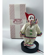 San Francisco Music Box Co Clown Figure Tested #19-4878 - £25.54 GBP