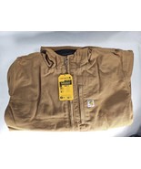 New XXL / 2XL Carhartt Armstrong Jacket Full Swing Coat Washed Duck Flee... - $99.99