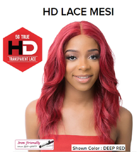 IT&#39;S A WIG 5G TRUE HD LACE MESI LOOSE WAVY WIG CENTER PART IRON FRIENDLY - £27.51 GBP