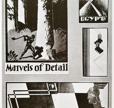 1930 Modern Posters The School Arts Magazine Page Vintage Ephemera DWMM6 - $19.99