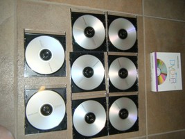 Lot of 7 Memorex DVD+R 120min 4.7G Blank Disc with Standard DVD Case NEW - £10.03 GBP