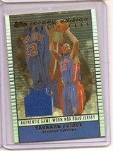 2002-03 Topps Jersey Edition Tashaun Prince Jersey Card Rookie - $9.55