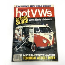Vintage Dune Buggies And Hot VWs Magazine - November 1986 Show Winning A... - $9.85