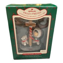 Vintage 1988 Hallmark Keepsake Ornament Frosty Friends 9th in Series Polar Bear - £11.79 GBP