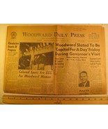 Newspaper WOODWARD DAILY PRESS Feb 27,1963 Supreme Cout &amp; Prayer... [Y59... - $9.57