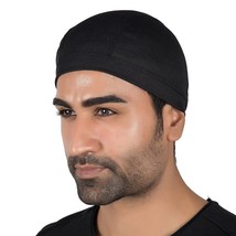 Dri-Fit Helmet Skull Cap (Black), for Unisex, Pack of 1, Free Size + FRE... - £11.89 GBP