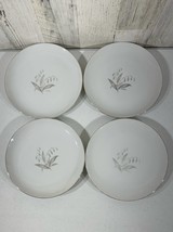 Kaysons Fine China Japan Golden Rhapsody Floral Lot of 4 Dinner Plates 9” READ - £7.08 GBP