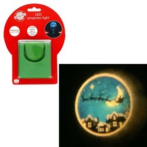 Mini Led Ceiling Projector-SANTA Sleigh REINDEER-Christmas Light-FREE Batteries! - £3.77 GBP