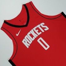 Nike NBA Rockets Russell Westbrook Vaporknit Jersey Size 58 3XL Red CW34... - £115.96 GBP