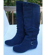 Puresole Winter Boots Women’s Size 6 M Leather Upper Faux Fur Lining Blue - $1,822.98 MXN