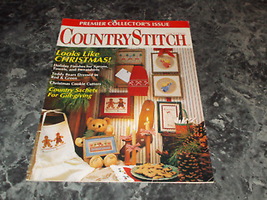 Country Stitch Magazine Premier Edition 1990 Christmas Cookie time - £2.36 GBP