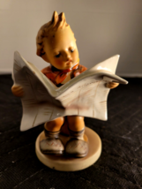 Vintage Hummel Goebel Figurine Latest News 184/27  TMK3 W Germany - £26.09 GBP