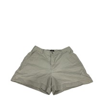 Lee Casuals Women&#39;s Khaki Chino Flat Front Shorts Size 12 - £11.17 GBP