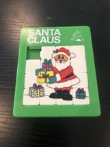 Vintage fun world slide puzzle Santa Claus stocking stuffers  - $5.94