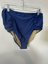 Old Navy Blue Scrunch Sides Bikini Bottoms Size XL - £16.36 GBP