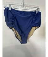 Old Navy Blue Scrunch Sides Bikini Bottoms Size XL - $19.99
